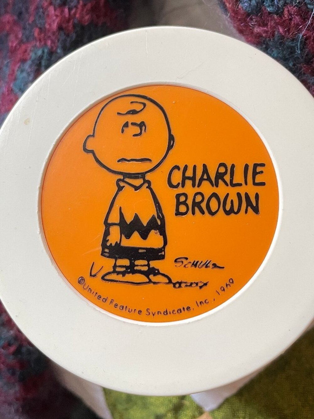 Charlie Brown and Lucy Peanuts themed Thermos insulated containers